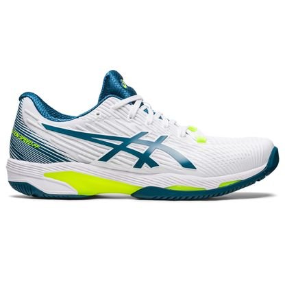 Tênis Solution Speed FF 2 – Masculino – Branco, Azul e Amarelo