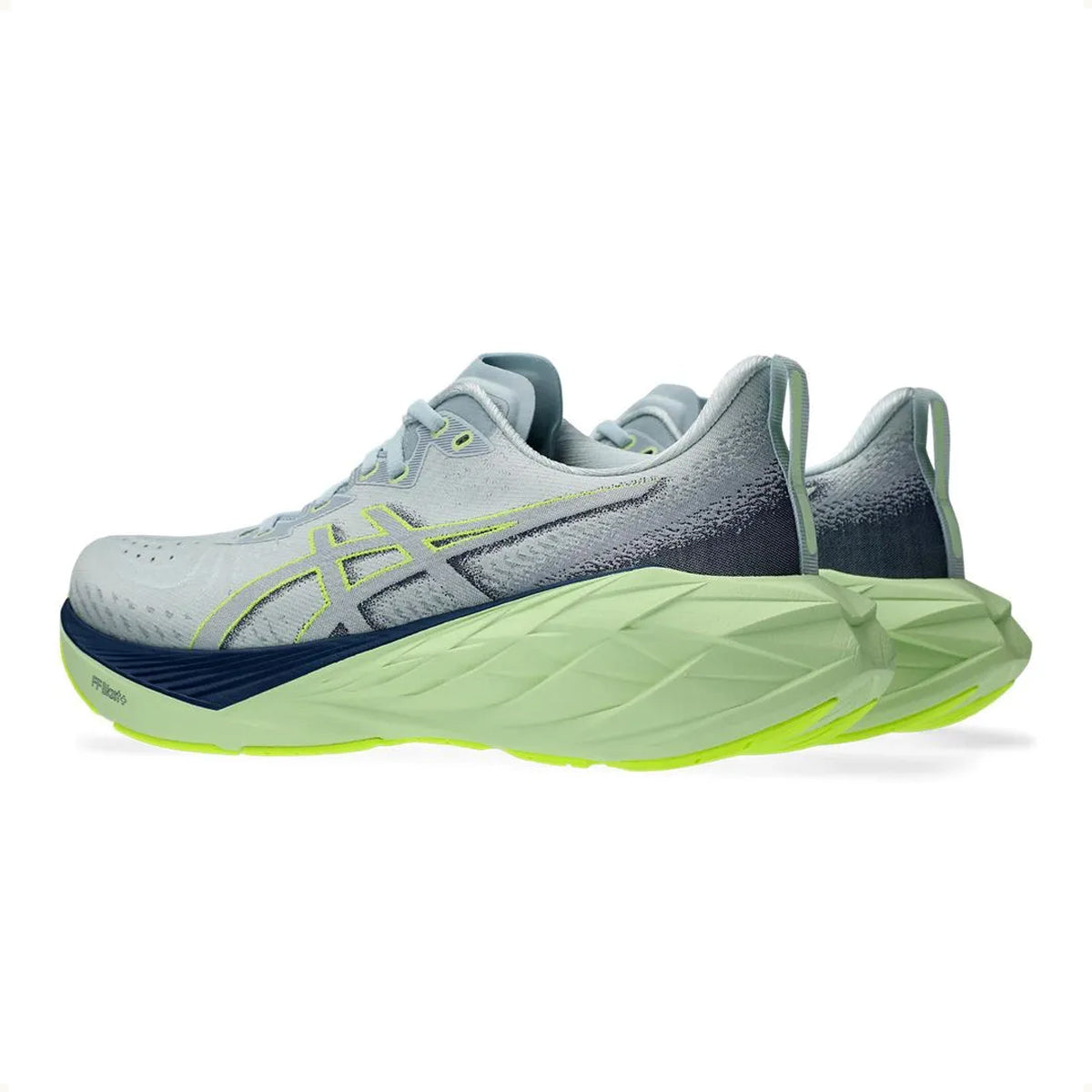 Tênis Asics Gel Novablast 4 Masculino Cinza E Verde