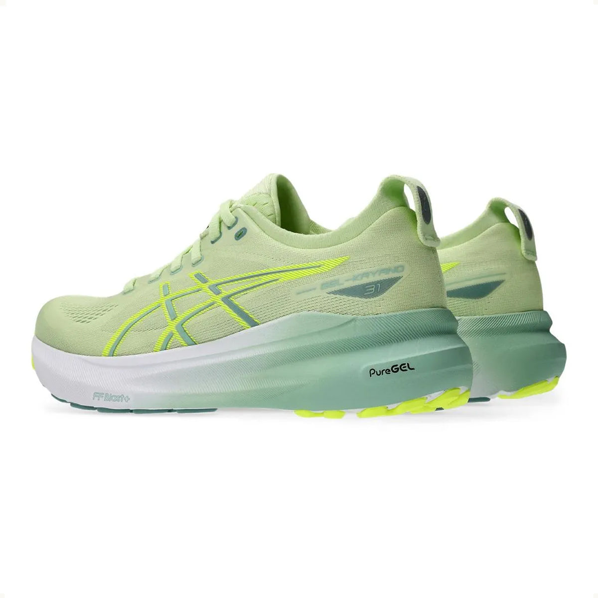 Tênis Asics Gel Kayano 31 Feminino Verde E Branco