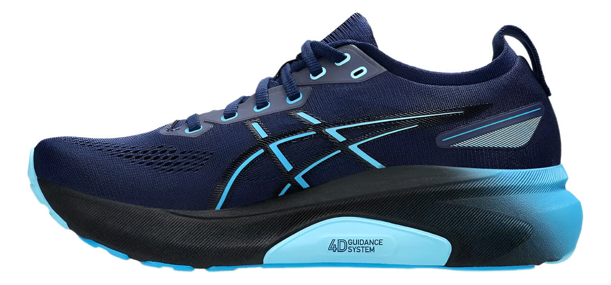 Tênis Asics Gel Kayano 31 Masculino Azul Marinho E Preto