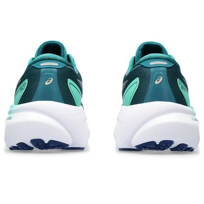 Tênis GEL-Kayano 30 – Feminino – Verde e Azul Marinho com Branco