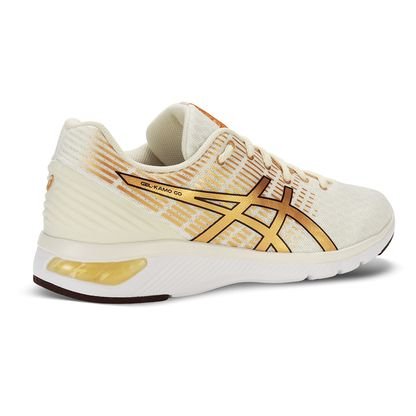 Tênis GEL-Kamo Go – Feminino – Branco com Dourado