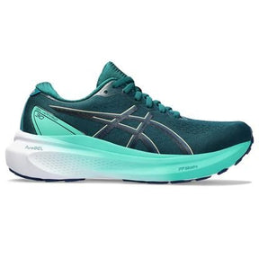 Tênis GEL-Kayano 30 – Feminino – Verde e Azul Marinho com Branco